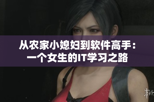 從農(nóng)家小媳婦到軟件高手：一個(gè)女生的IT學(xué)習(xí)之路