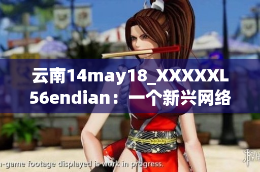 云南14may18_XXXXXL56endian：一個(gè)新興網(wǎng)絡(luò)軟件的啟示