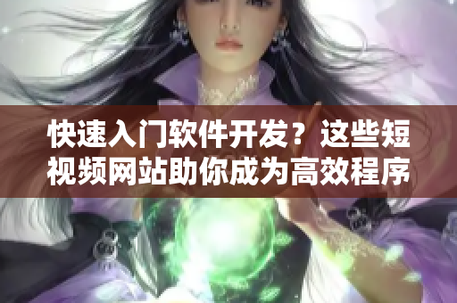 快速入門軟件開發(fā)？這些短視頻網(wǎng)站助你成為高效程序員！