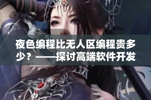 夜色編程比無人區編程貴多少？——探討高端軟件開發市場的定價機制